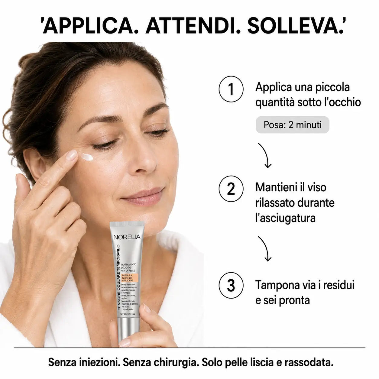 EyeTense™- La crema che tende lo sguardo all'istante