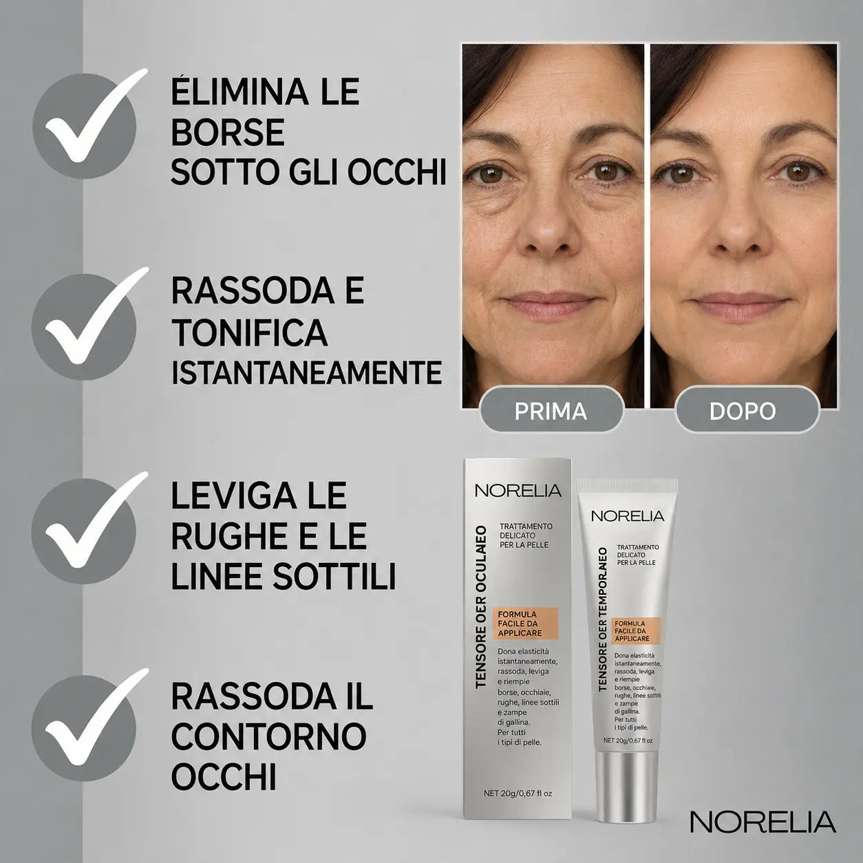 Norelia - Lifting occhi istantaneo