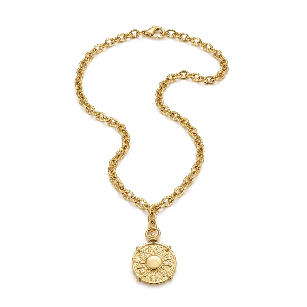 Collana Medaglione Solstizio