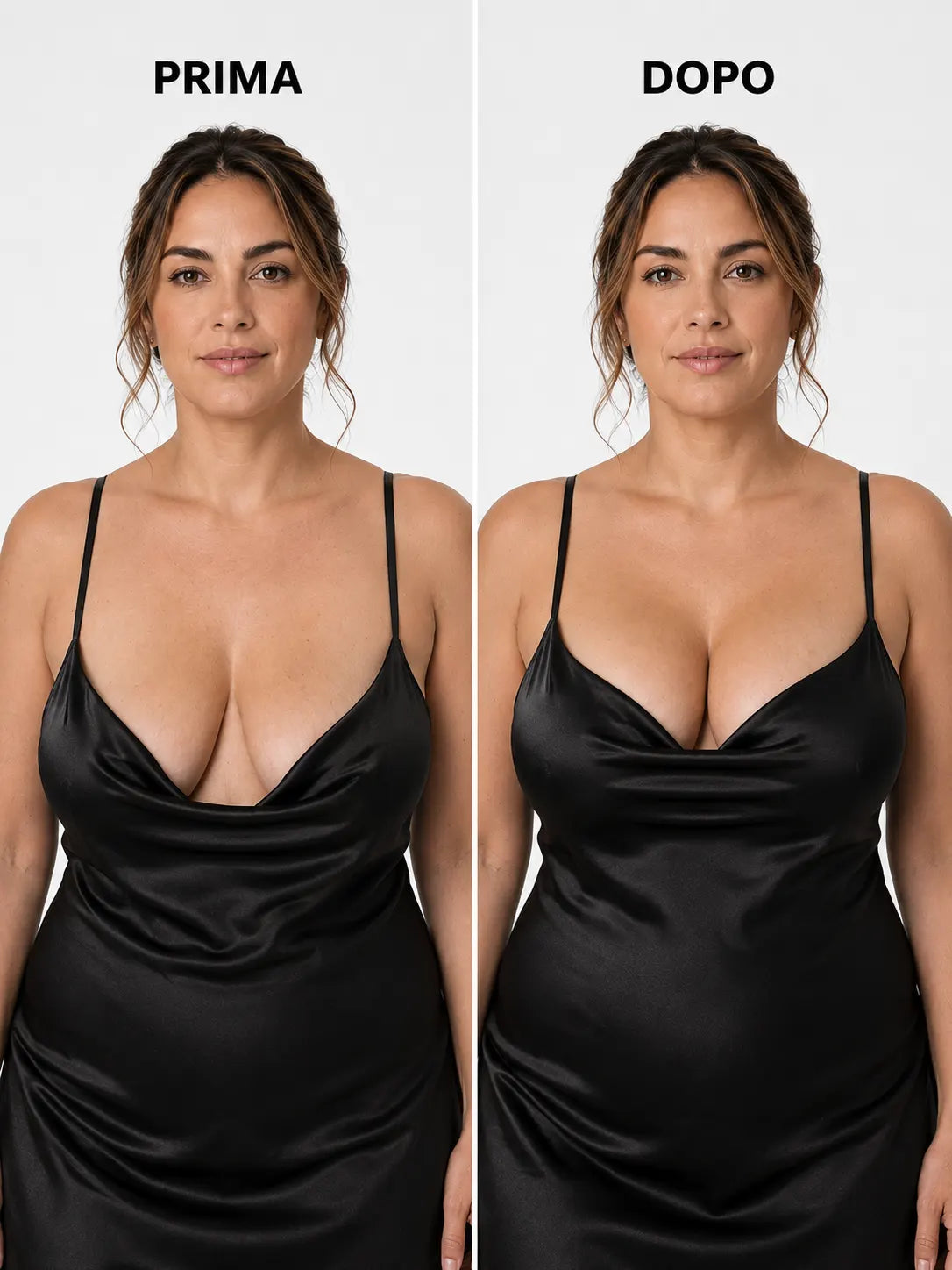 Reggiseno Invisibile Senza Spalline, Effetto Push-Up Antiscivolo