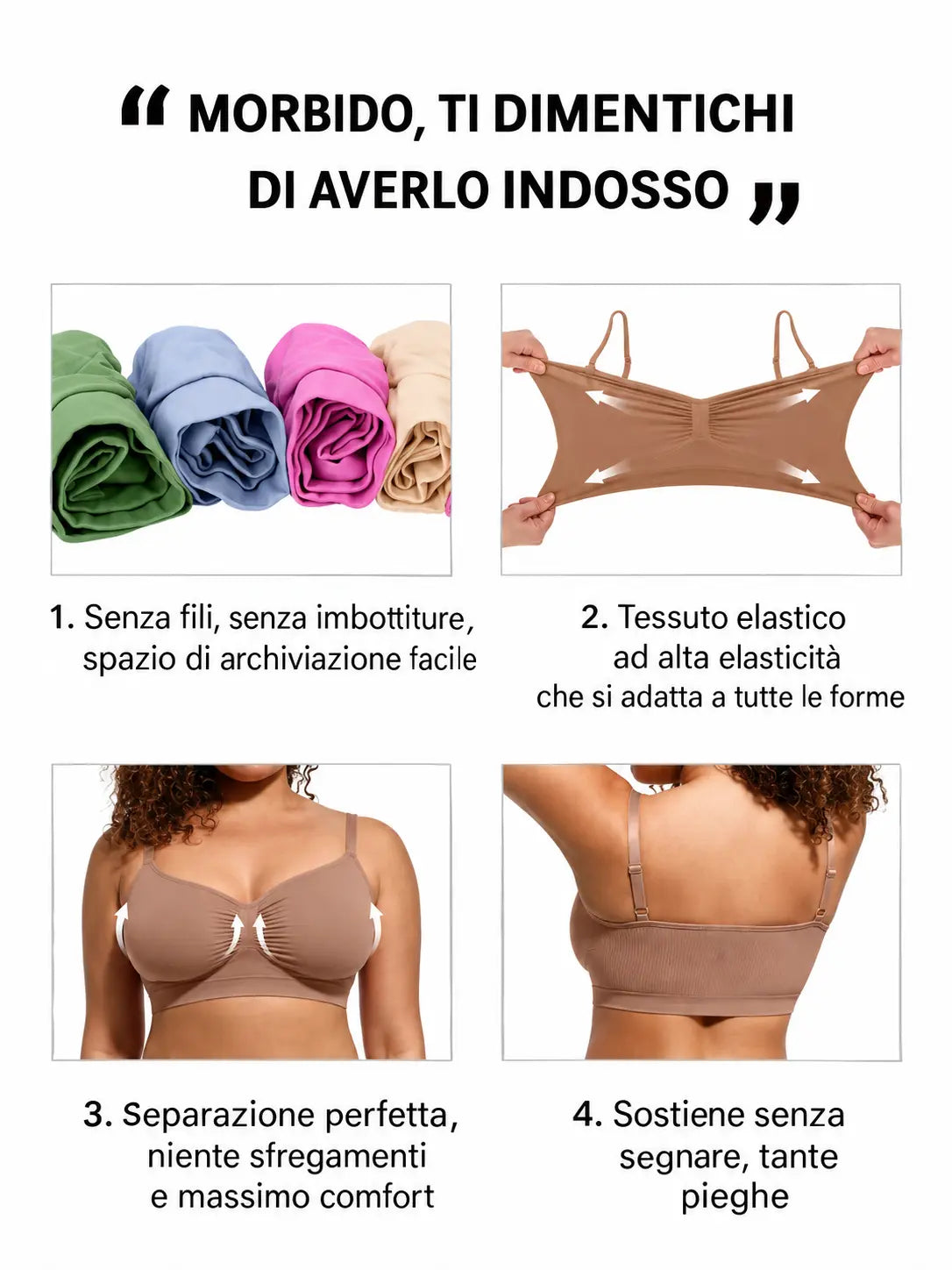 Reggiseno Comfort Senza Ferretto