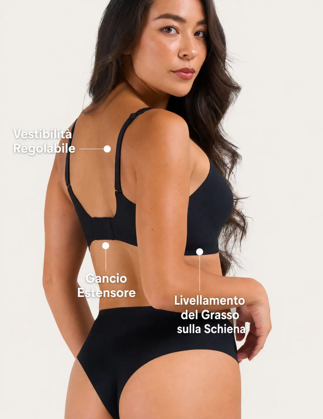 Reggiseno Invisibile Push-Up Effetto Jelly – Scollo a V