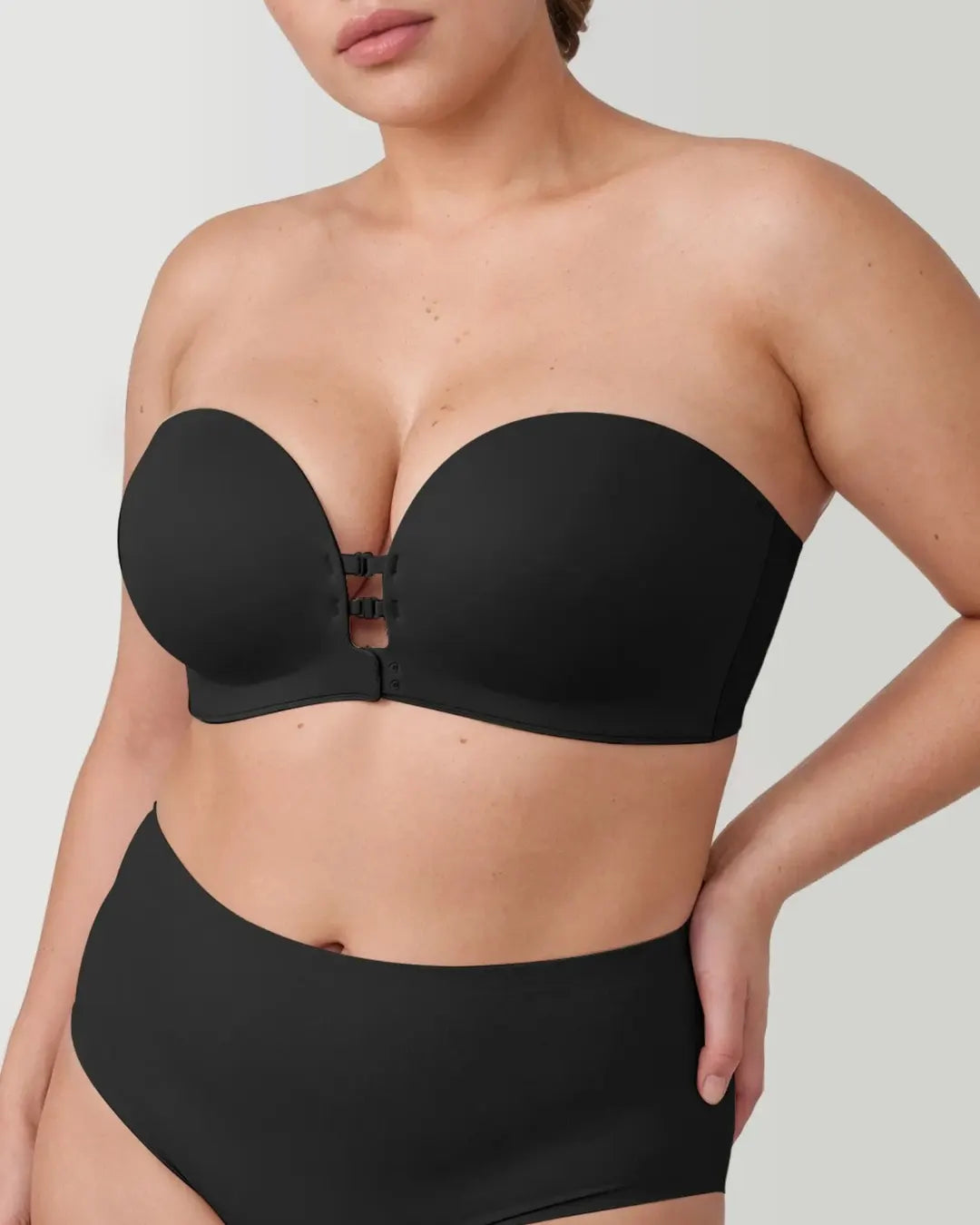 Reggiseno Invisibile Senza Spalline, Effetto Push-Up Antiscivolo