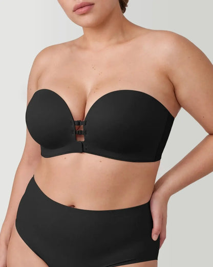 Reggiseno Invisibile Senza Spalline, Effetto Push-Up Antiscivolo