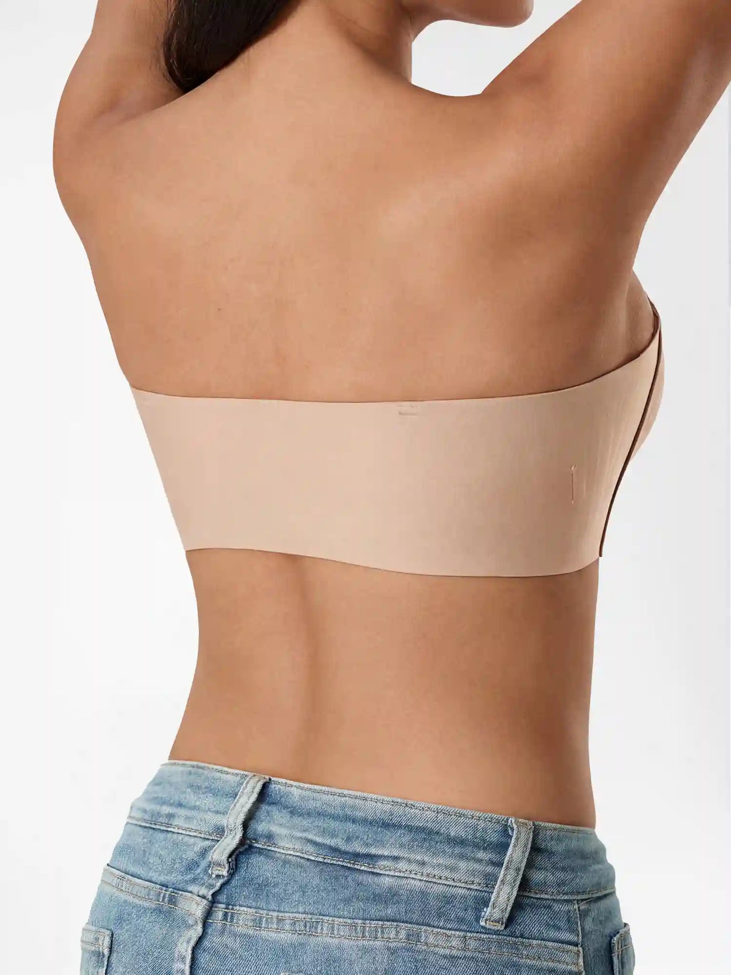 Reggiseno Invisibile Senza Spalline, Effetto Push-Up Antiscivolo