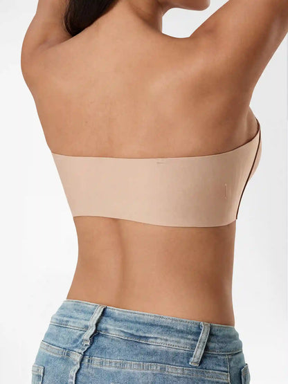 Reggiseno Invisibile Senza Spalline, Effetto Push-Up Antiscivolo