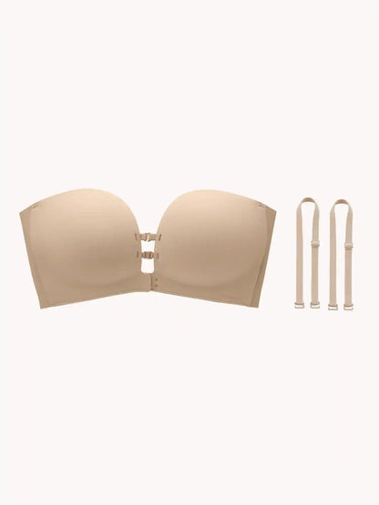Reggiseno Invisibile Senza Spalline, Effetto Push-Up Antiscivolo