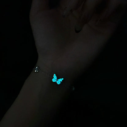 Bracciale Farfalla Blu Rinascita Luminosa