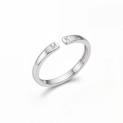 Anello Iniziali Regolabile