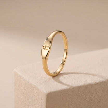 Anello Lettera Amore Infinito