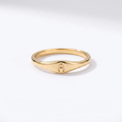 Anello Lettera Amore Infinito