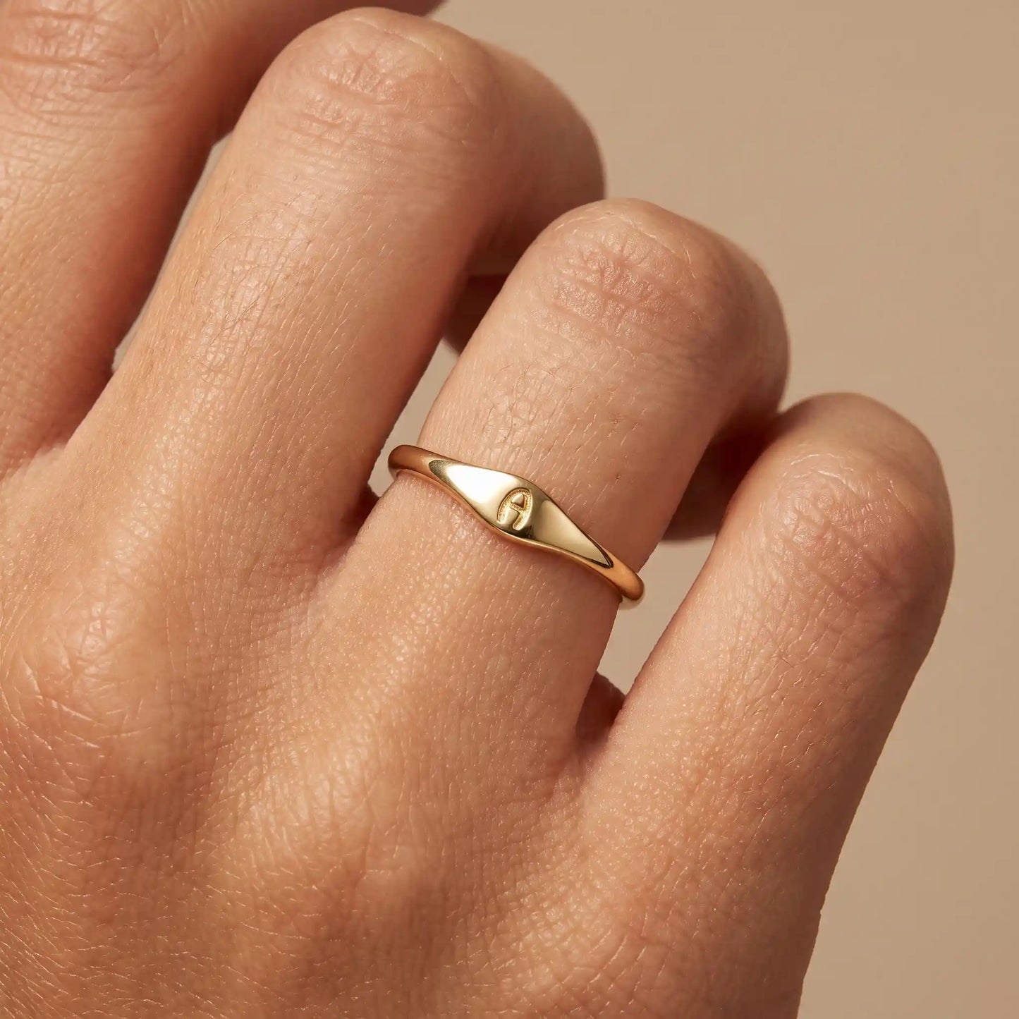 Anello Lettera Amore Infinito