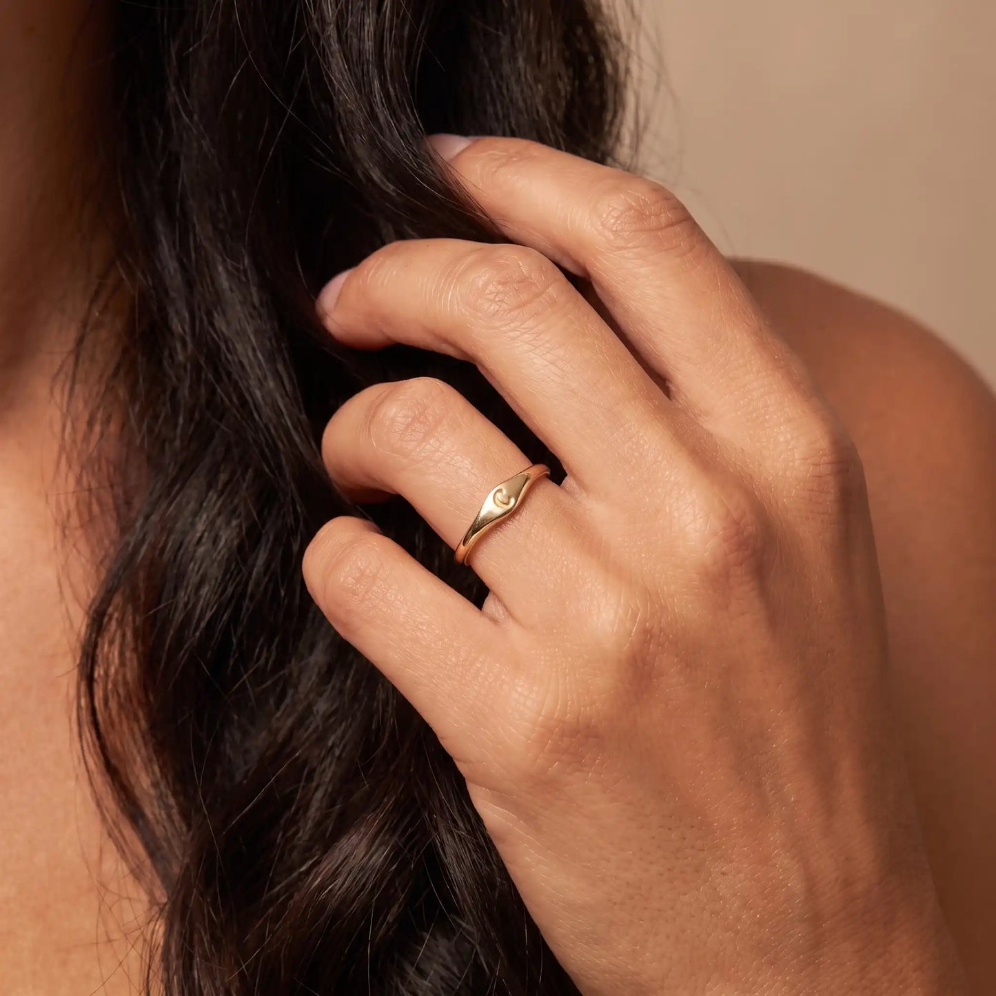 Anello Lettera Amore Infinito