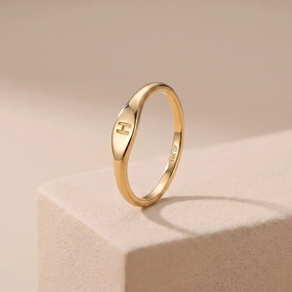 Anello Lettera Amore Infinito