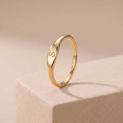 Anello Lettera Amore Infinito