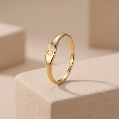 Anello Lettera Amore Infinito