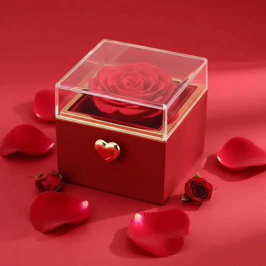 Scatola regalo rosa per gioielli
