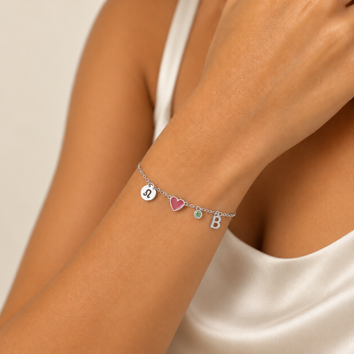 Bracciale Cuore Personalizzato
