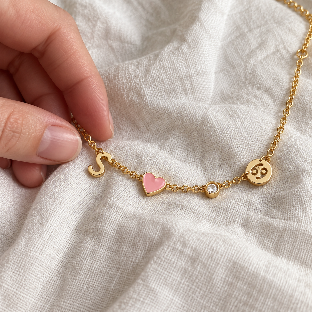 Bracciale personalizzato, scatto spontaneo al telefono
