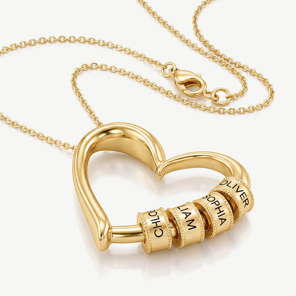 Cuore Custode — dettaglio della collana personalizzata