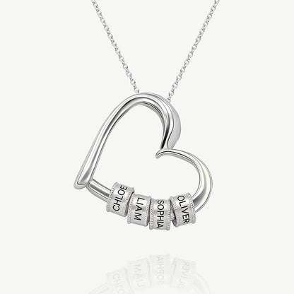 Cuore Custode — dettaglio della collana personalizzata