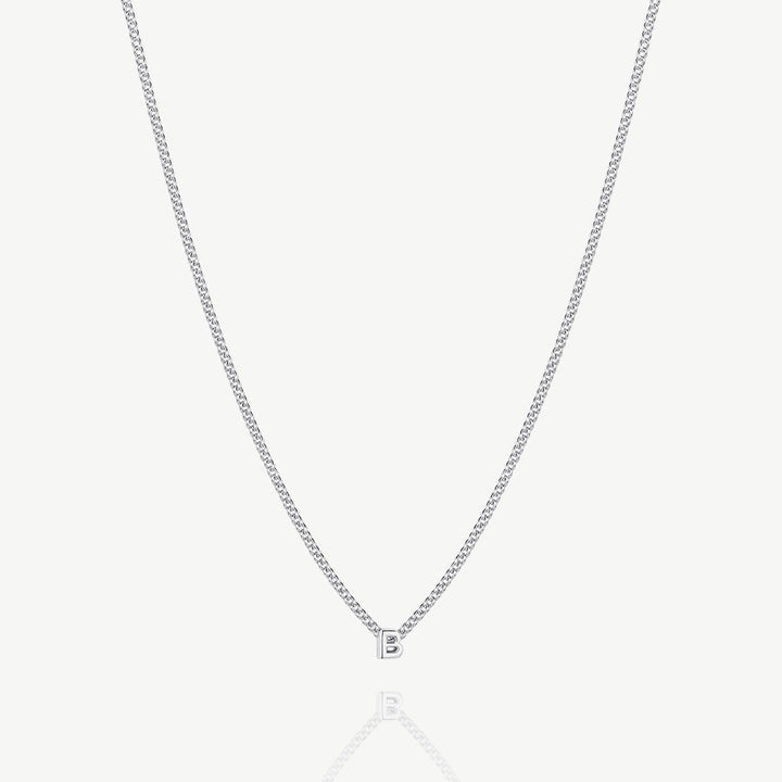 Collana con iniziale B — Argento