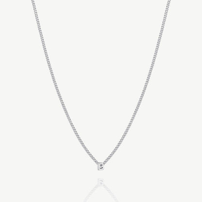 Collana con iniziale B — Argento