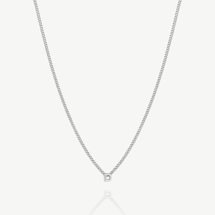Collana con iniziale D — Argento