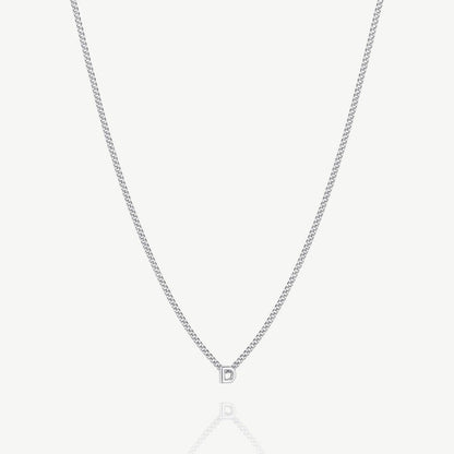 Collana con iniziale D — Argento