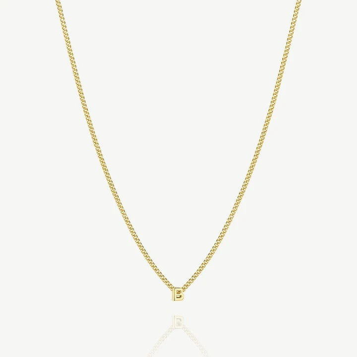 Collana con iniziale B — Oro