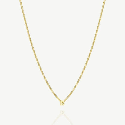 Collana con iniziale B — Oro