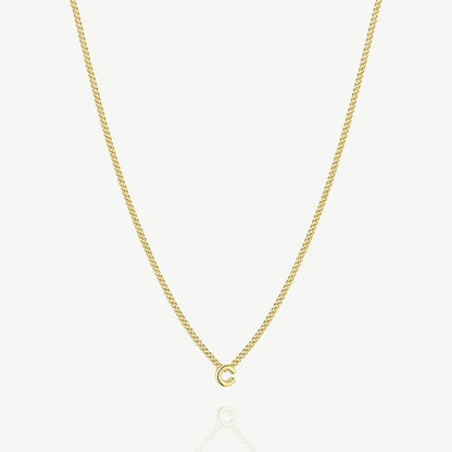 Collana con iniziale C — Oro