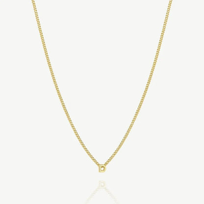Collana con iniziale D — Oro