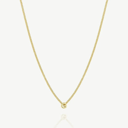 Collana con iniziale G — Oro
