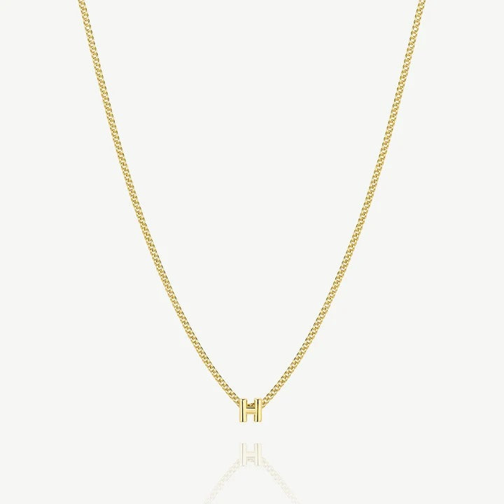 Collana con iniziale H — Oro