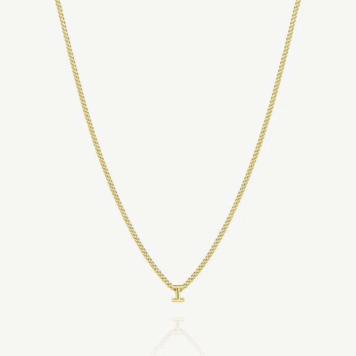 Collana con iniziale I — Oro