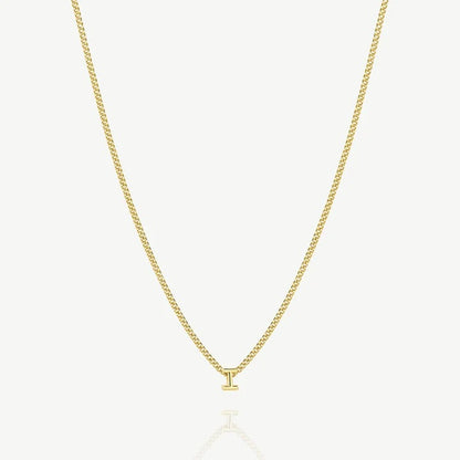 Collana con iniziale I — Oro
