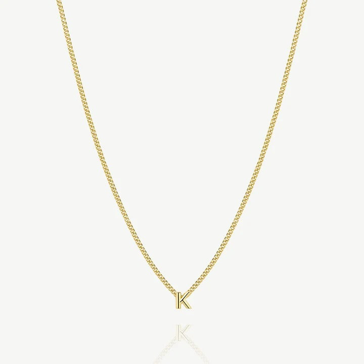 Collana con iniziale K — Oro