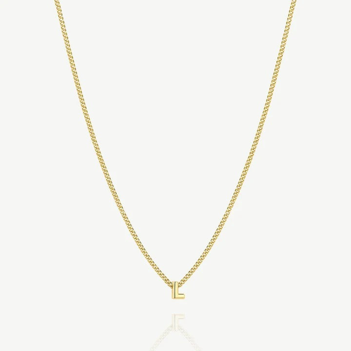 Collana con iniziale L — Oro