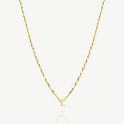 Collana con iniziale L — Oro