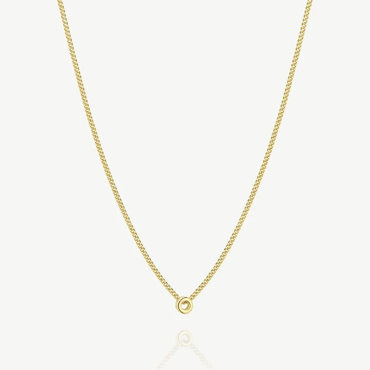 Collana con iniziale O — Oro