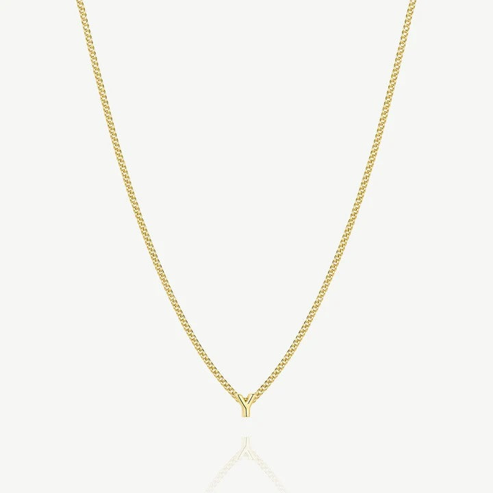 Collana con iniziale Y — Oro