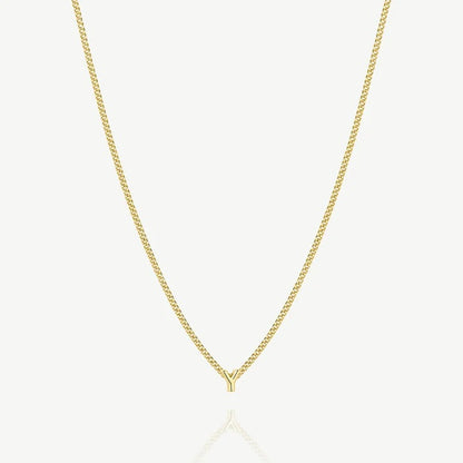 Collana con iniziale Y — Oro