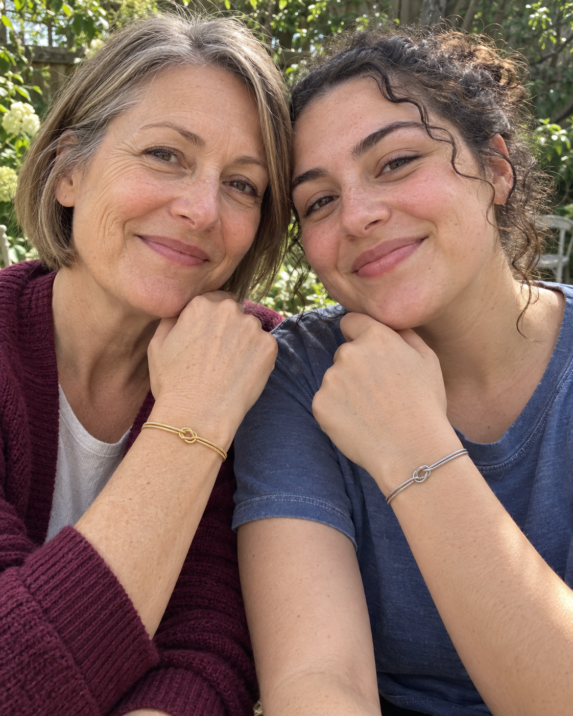 Nodo d’Amore — selfie madre e figlia